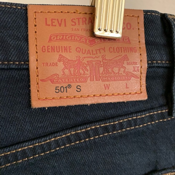 PRICE IS FIRM. Levi’s Distressed 501’s. - Picture 3 of 4